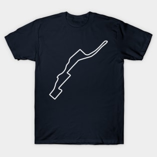 Port Imperial Street Circuit [outline] T-Shirt